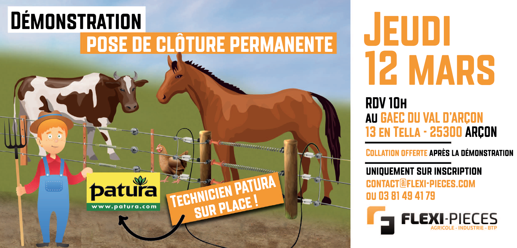 JOURNEE CLOTURE PATURA - 12 MARS 2026